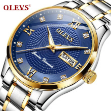 OLEVS 6603 Fashion Business Men's Mechanical Watch Waterproof Gold Watch Luminous Pointer Automatic Date Automatic Watch